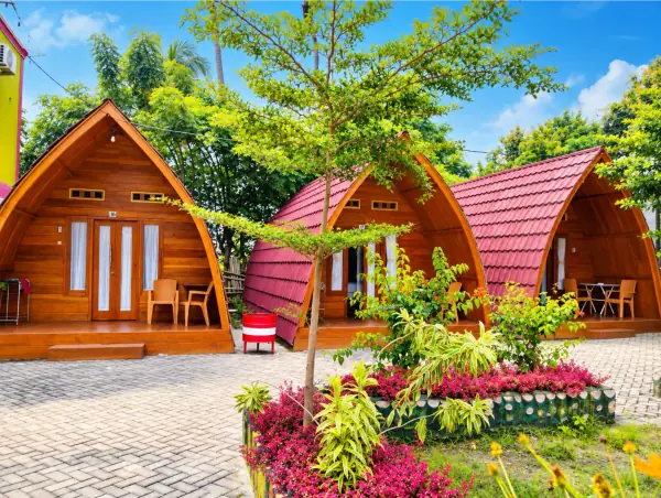 Cottage Vila Beach Transit Teluk Saleh Sumbawa